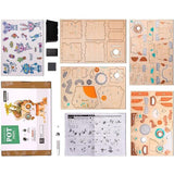 ROLIFE - PUZZLE 3D BOIS - Puzzle 3D bois | Pot de fleur Koala - 21544231-koala-united-kingdom - Golemites - Rokr