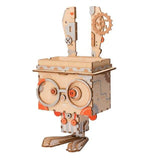ROLIFE - PUZZLE 3D BOIS - Puzzle 3D bois | Pot de fleur Lapin - 21544231-bunny-united-kingdom - Golemites - Rokr