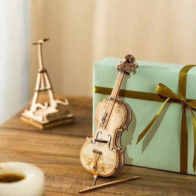 Puzzle 3D bois | Violoncelle
