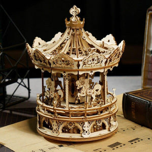 Puzzle 3D | Carrousel Romantique musical
