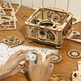 ROKR - PUZZLE 3D BOIS - Puzzle 3d | Gramophone Classique - LKB01 - Golemites - Rokr