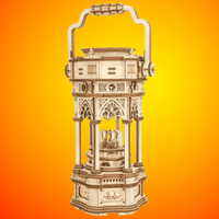 ROKR - PUZZLE 3D BOIS - Puzzle 3D | Lanterne Victorienne musicale - 14:10#AMK61 - Golemites - Rokr