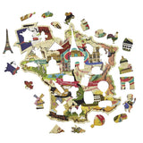 Golemites - Puzzle 3D en bois - PUZZLE EN BOIS - Puzzle Bois | France Découverte - France - Golemites - Rokr