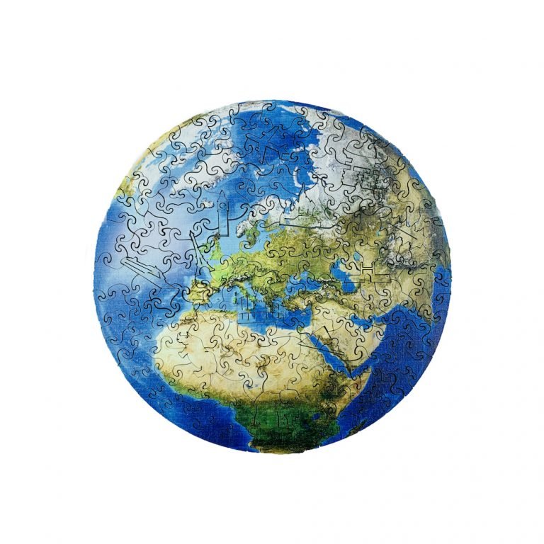 Golemites - Puzzle 3D en bois - PUZZLE EN BOIS - Puzzle Bois | La Planète Terra - Terra - Golemites - Rokr