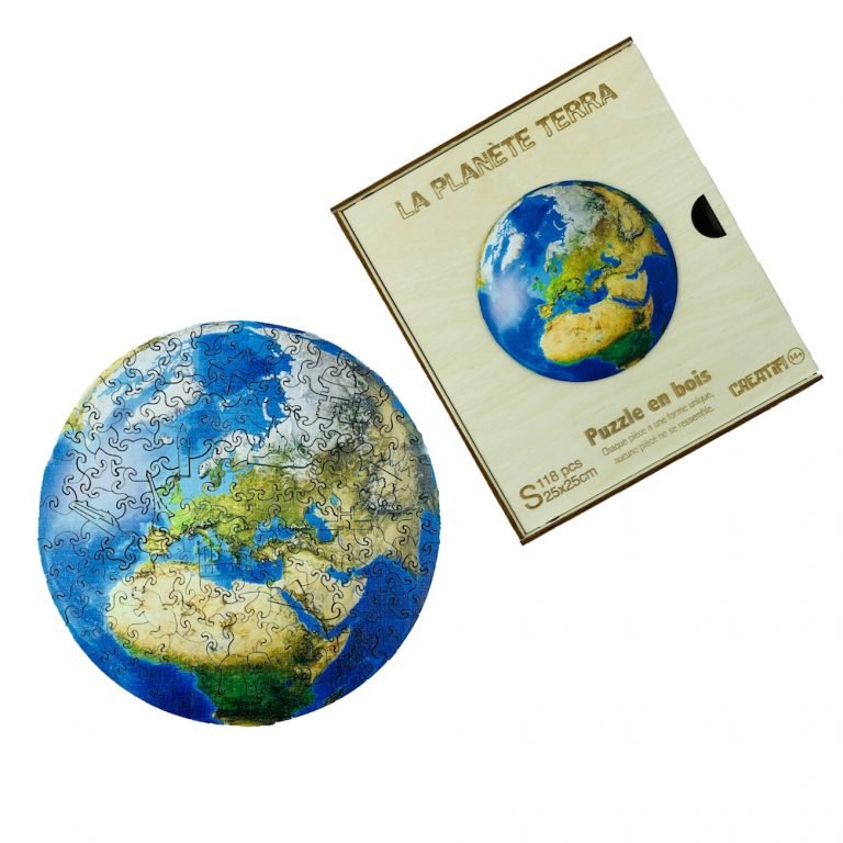 Golemites - Puzzle 3D en bois - PUZZLE EN BOIS - Puzzle Bois | La Planète Terra - Terra - Golemites - Rokr