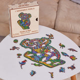 Golemites - Puzzle 3D en bois - Puzzles classiques - Puzzle Bois | L'Adorable Koala - koala - Golemites - Rokr