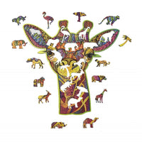 Puzzle Bois  L'Amusante Girafe - Golemites - Rokr