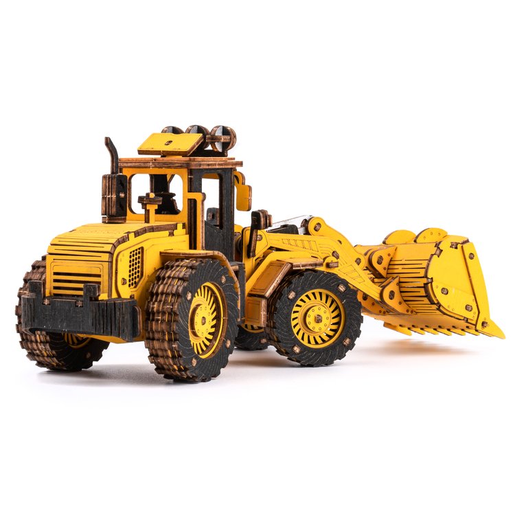 ROKR - PUZZLE 3D BOIS - ROKR | Bulldozer - TG509K - Golemites - Rokr