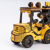 ROKR - PUZZLE 3D BOIS - ROKR | Chariot Elévateur à Fourches - TG413K - Golemites - Rokr