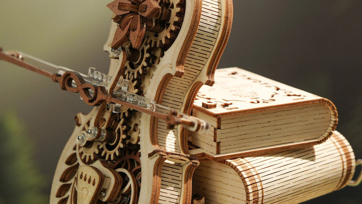 ROKR Violoncelle Maquette en Bois a Construire, Puzzle 3D Décoratio