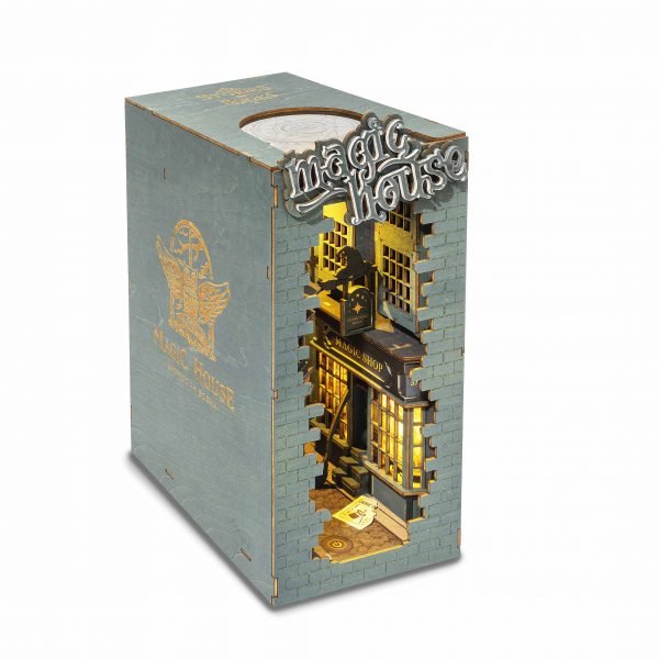 ROLIFE - PUZZLE 3D BOIS - ROLIFE | Book Nook Magic House - TGB03 - Golemites - Rokr