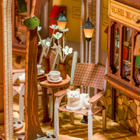 Robotime Rolife - Book Nook Librairie de Shakespeare - TGB07 - Maison  miniature DIY 