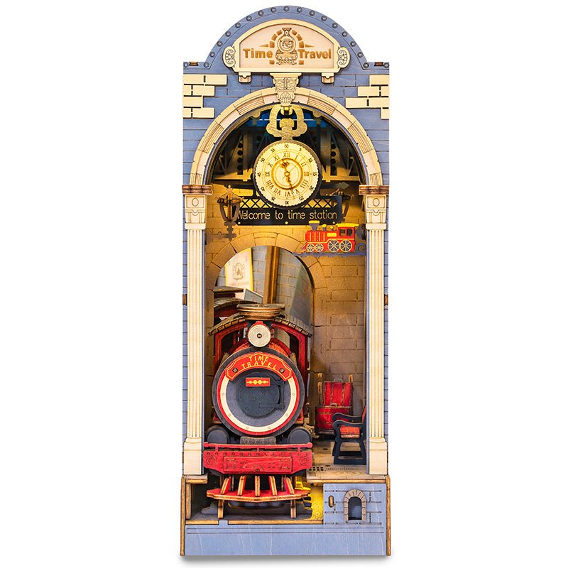 ROLIFE - PUZZLE 3D BOIS - ROLIFE | Book Nook Time Travel - TGB04 - Golemites - Rokr