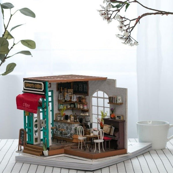 Maison miniature - Jardin d'hiver - Serre-livre - Rolife